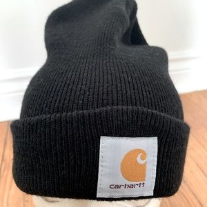 Carhartt black watch hat toque